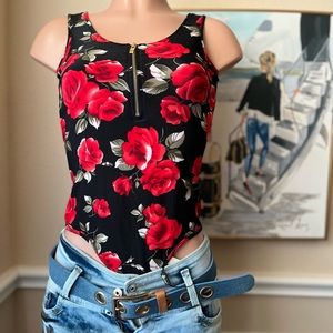 🌹Colombian Floral Bodysuit /BodyBlouse 🌹